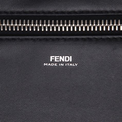 dotcom pelle nera stampata fendi|Fendi DotCom Bags for sale .